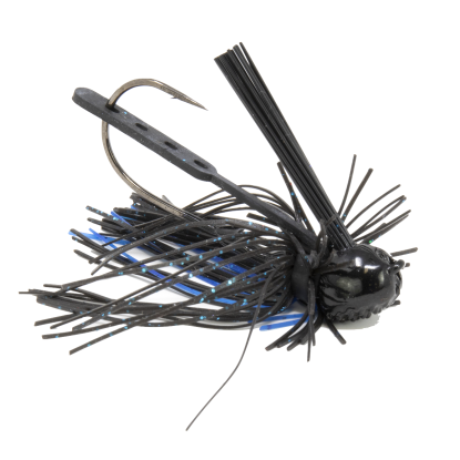 A.T. Finesse Jig,3/8oz, Black/Blue