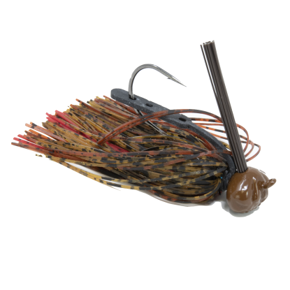 A.T. Football Head,3/8oz, Rusty Craw