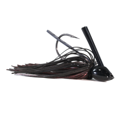 A.T. Grassmaster Weed Jig 3/8oz Blk Neon