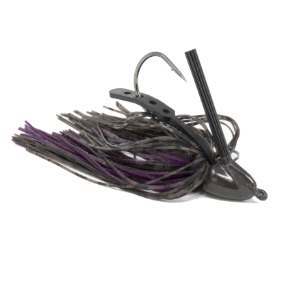 A.T. Skip-n-Jig, 3/8oz,Grn Pumkpn/Prpl